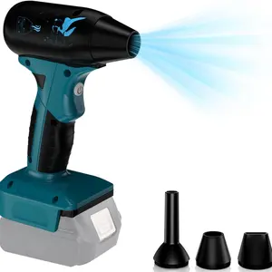 Portable Mini Blower, 4-speed Wireless High Speed Handheld Cordless Air Blower, Lightweight Handheld Blower, Multifunctional Blower for Computer Keyboard Cleaning, Camping, Outdoor, Car