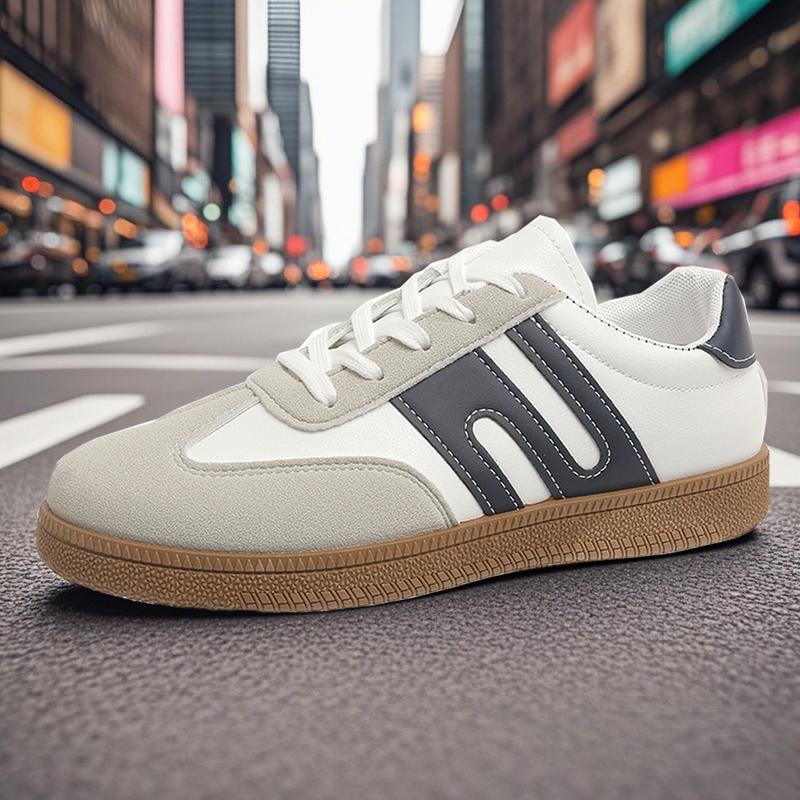 Fashion Round Toe Breathable Women's Shoes Wear-resistant Non-slip Trainers Casual Sneakers
