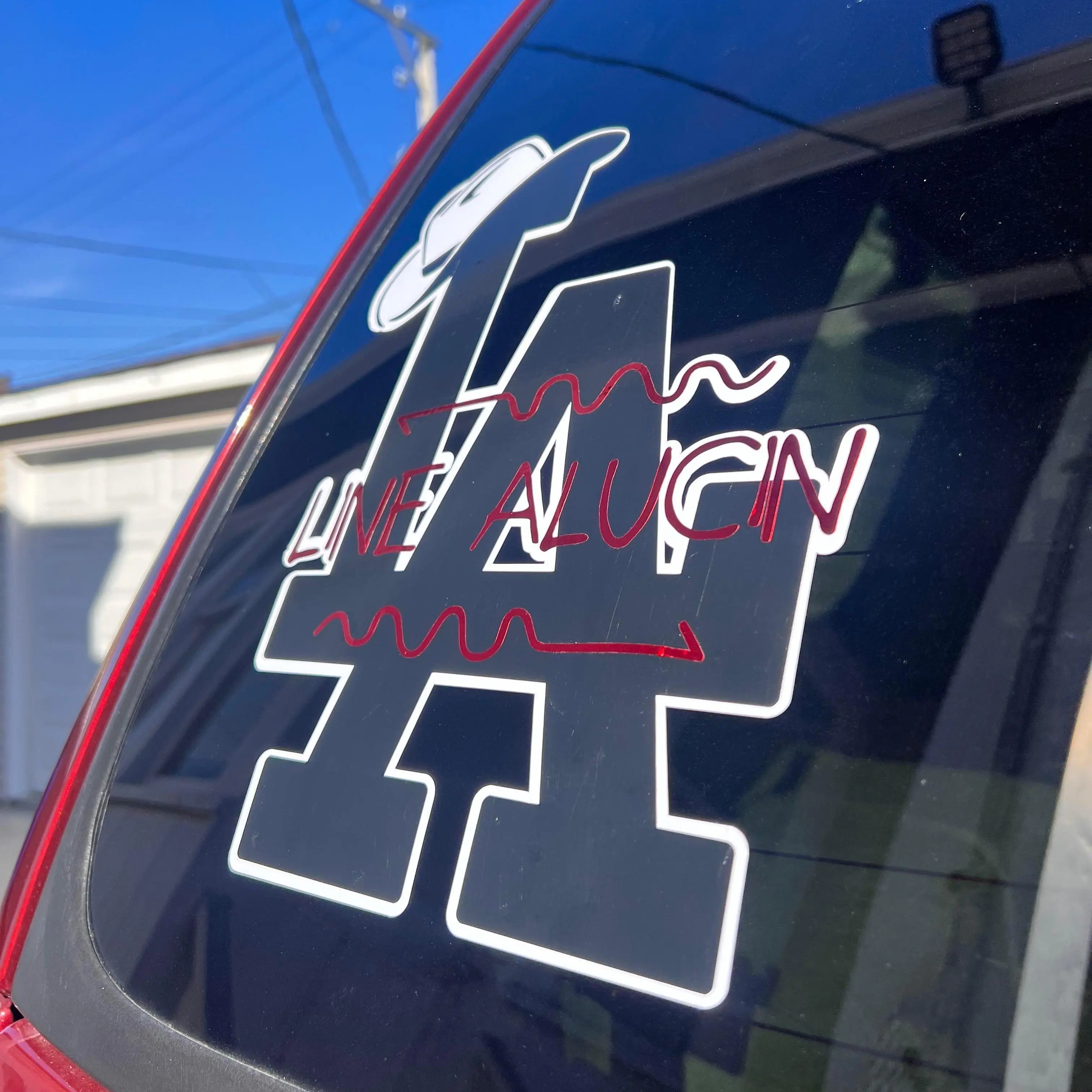 Alucin Belico LA Decal