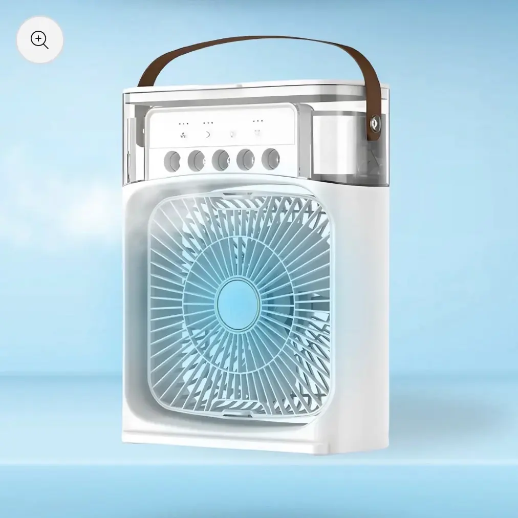 Stay Cool with Frost Fan: Ultra-Quiet Desk Fan