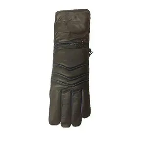 Reed Men's Premium Leather Motorcycle Gloves Size Medium - Imported