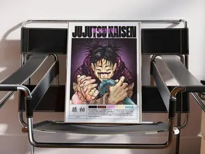 Jujutsu Kaisen Choso Poster - Minimalist Anime Wall Print Manga Art Decor Unframed Poster