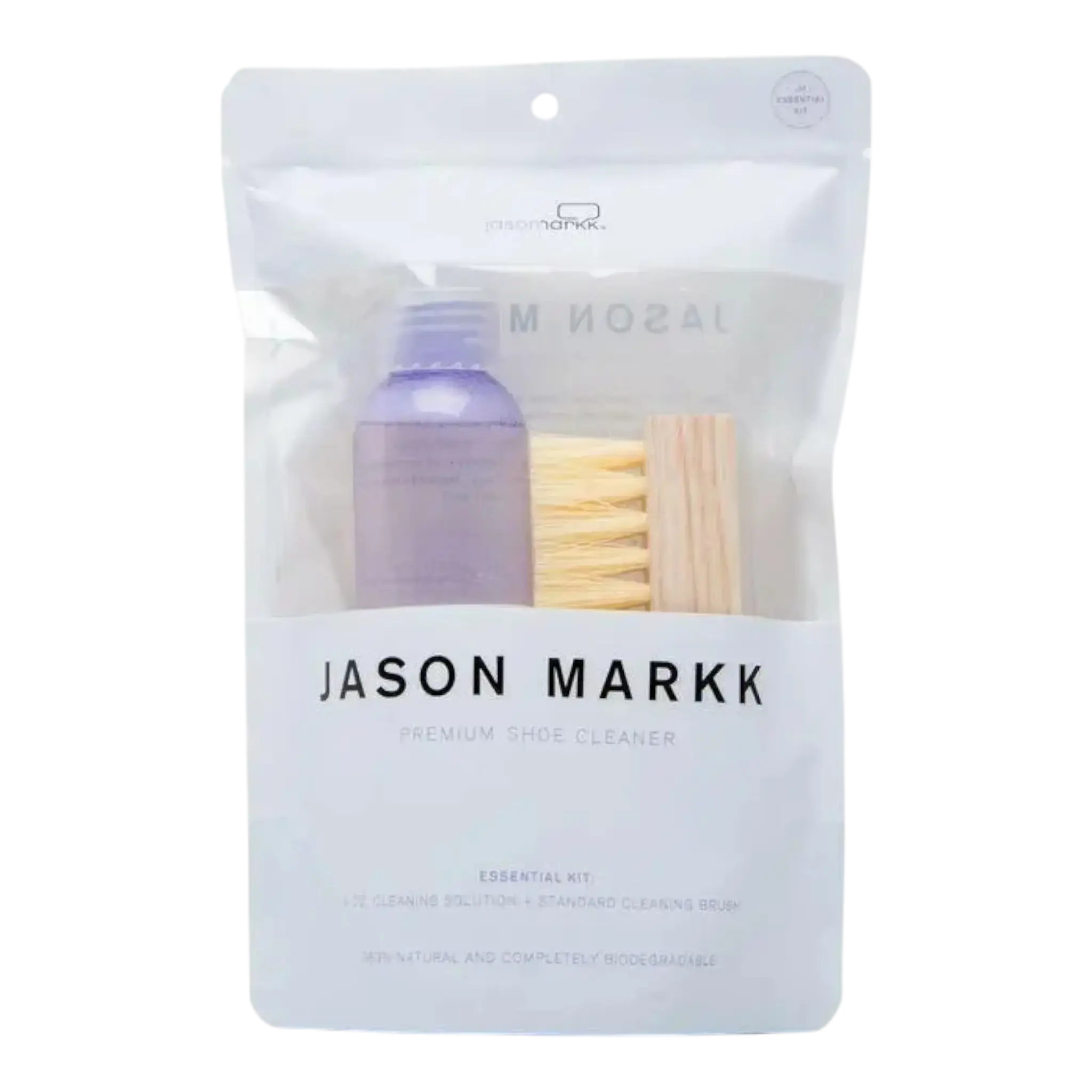 Jason Markk Essential Shoe Cleaning Kit | 4 oz Solution + Brush