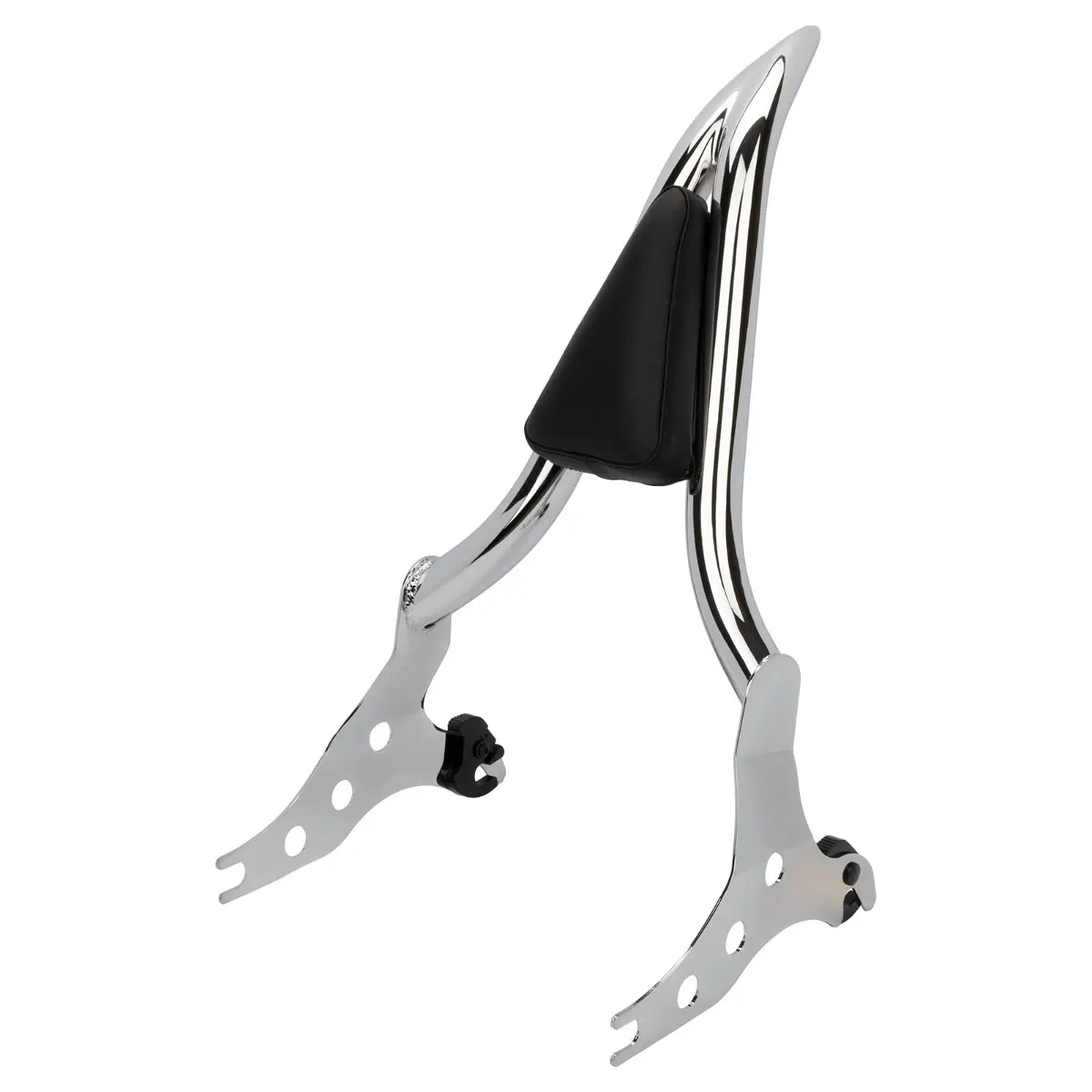 Chrome Detachable Havoc Sissy Bar Backrest for Harley® Breakout / Fat Boy '18-'25