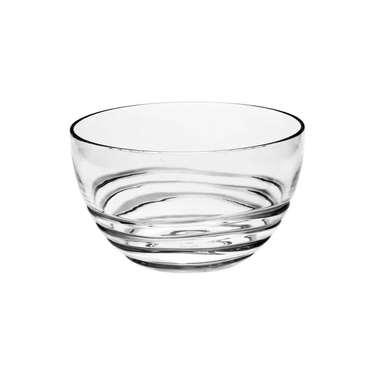212 MAIN Round Swirl Acrylic Traditional 4-Piece Tableware Set - Heavy-Duty, Chip-Resistant, Stackable Dinnerware for Indoor & Outdoor Home Use