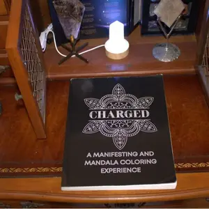 CHARGED: A Manifesting and Mandala Coloring Experience 369 Journal for Mindfulness Creativity & Abundance with 3-6-9 Method & Gratitude Journaling for Women on a Spiritual Journey
