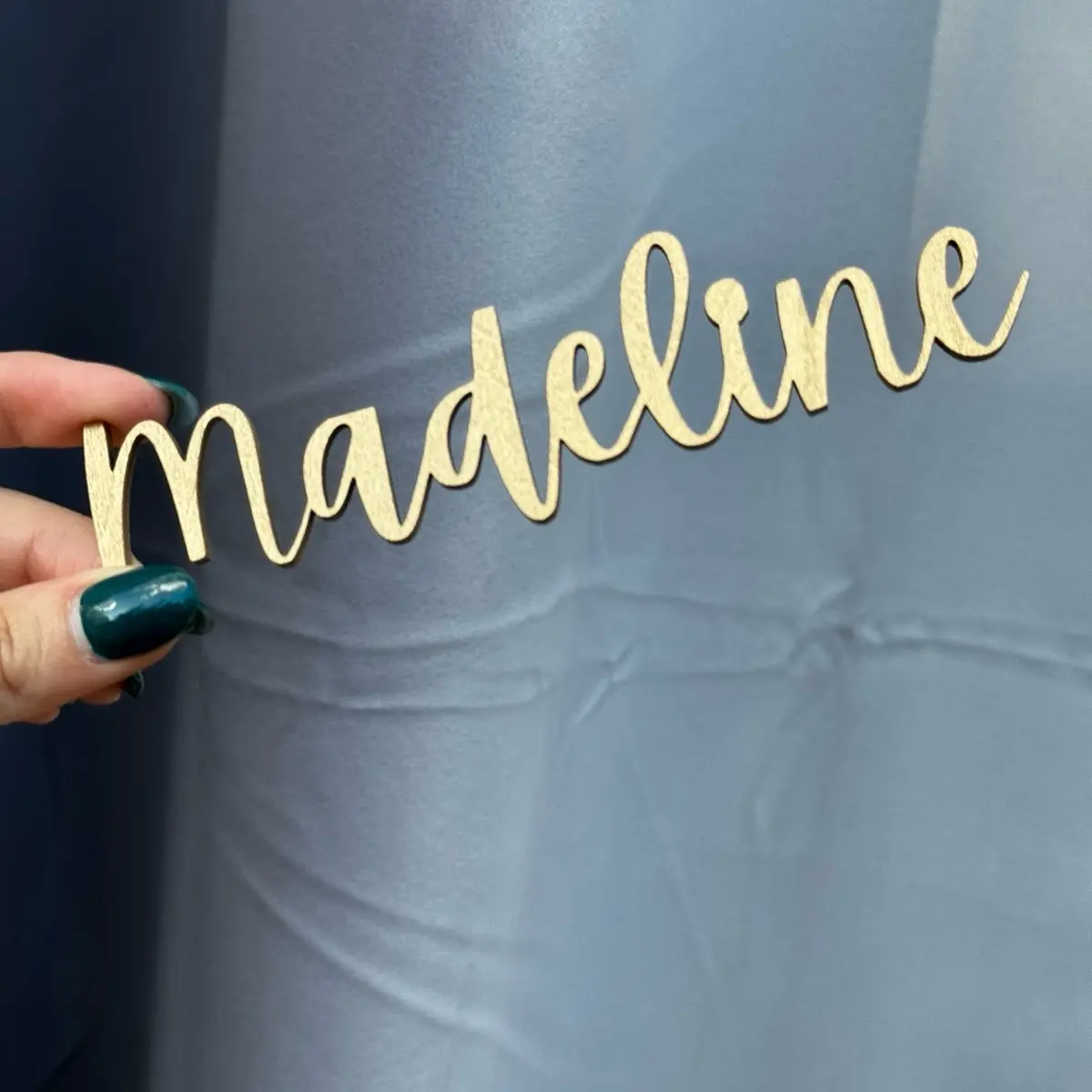 Wood place names/ wood name tags/ name plate