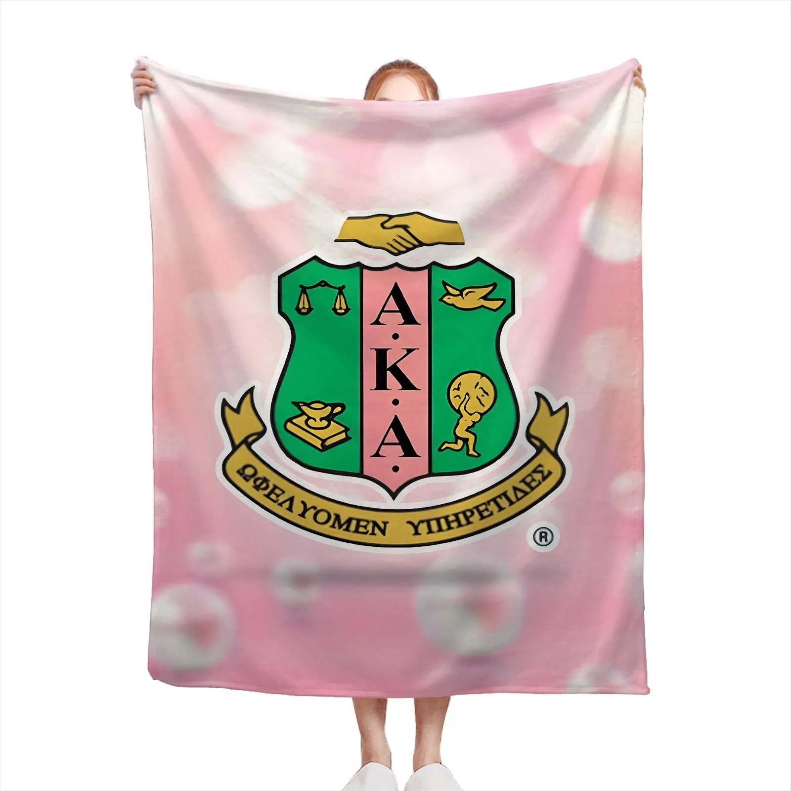 AKA Flannel Throw Blanket An Ideal Choice For Home Living, Suitable For All Seasons. Expertly Crafted From Premium Flannel, It Is Perfect For Napping On The Sofa, Layering On The Bed, Or Resting At The Office.