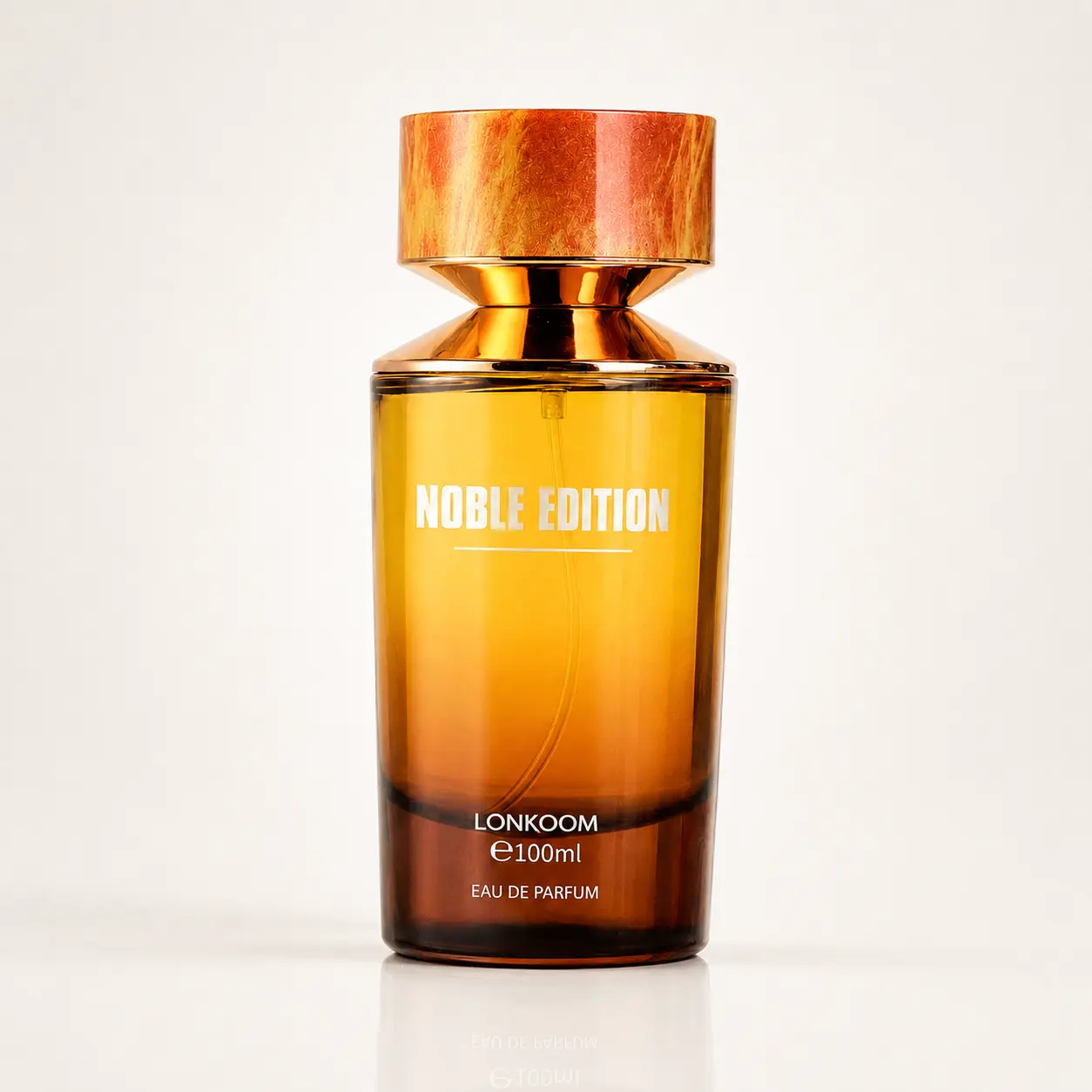 LONKOOM Noble Edition Eau de Parfum 100ml | Floral Woody Fragrance | Fresh Bergamot, Elegant Jasmine & Smooth Sandalwood Notes | Long Lasting Perfume for Women