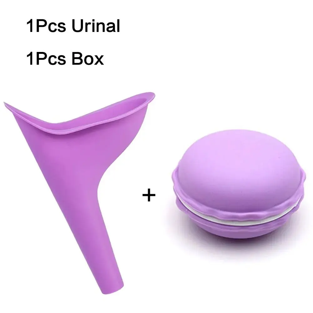Portable Standing Female Urinal, Ergonomic Design Car Toilet, Portable Travel Toilet, Travel Potty, Suitable for Camping and Outdoor Use, Durable Rubber Silicone Material, Compact Size, Easy to Carry, Camping Supplies