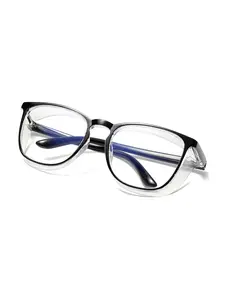 Casual Full Rim Eyeglasses for Women & Men, 2 Pairs Fashion Eyeglasses for Work, Daily Clothing Decor, for Student Daily