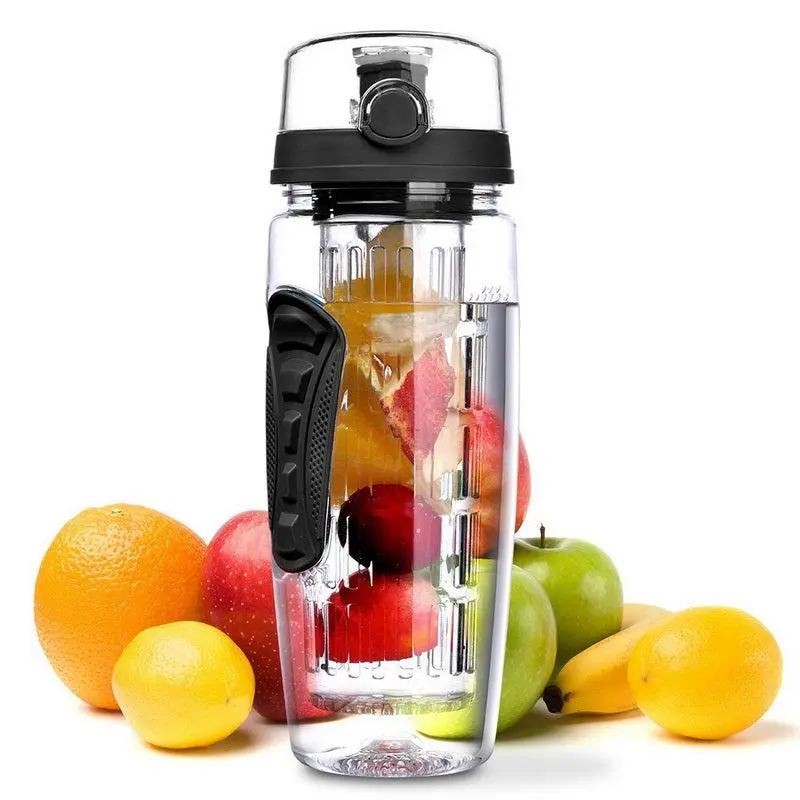 1000ml Water Fruit Infuser Water Bottles With Infuser Juice Shaker Drink Bottle Of Water