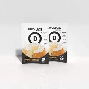Devotion Nutrition Angel Food Cake Flavor Protein Powder Sample Pack - Gluten Free, Keto Friendly, No Added Sugars | 1g MCT | 20g Whey & Micellar Protein