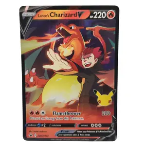 Pokémon TCG: Lance's Charizard V - SWSH133 Black Star Promo Ultra Rare Pokemon - NM/MINT