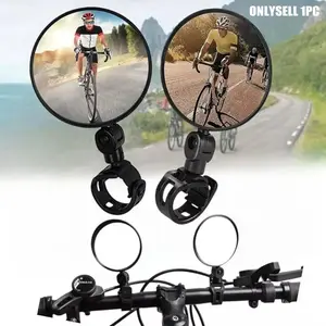 1pcs Bicycle Rearview Mirror, Electric Scooter Rearview Mirror, Xiaomi Scooter Rearview Mirror, Ninebot Bicycle Accessories, Bike Mirrors, Bicycle Parts, Mountain E Bike