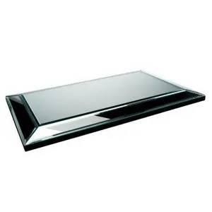 Beveled Glass Mirror Centerpiece by Valerie