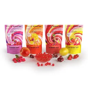 Gummy Mix Variety 4 Pack - Cherry, Peach, Raspberry, Strawberry Lemonade