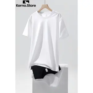 100% Cotton Solid Color Crew Neck T-Shirt, Classic Basic Short Sleeve Tee, Versatile Casual Top for Men and Women