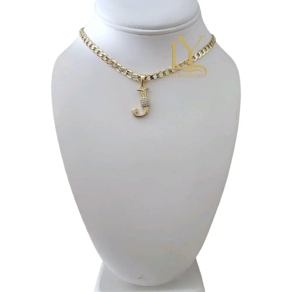 LaYaiBoutique #1415 14k gold plated initial necklace high quality LaYaiBoutique #1415 14k gold plated initial necklace high quality