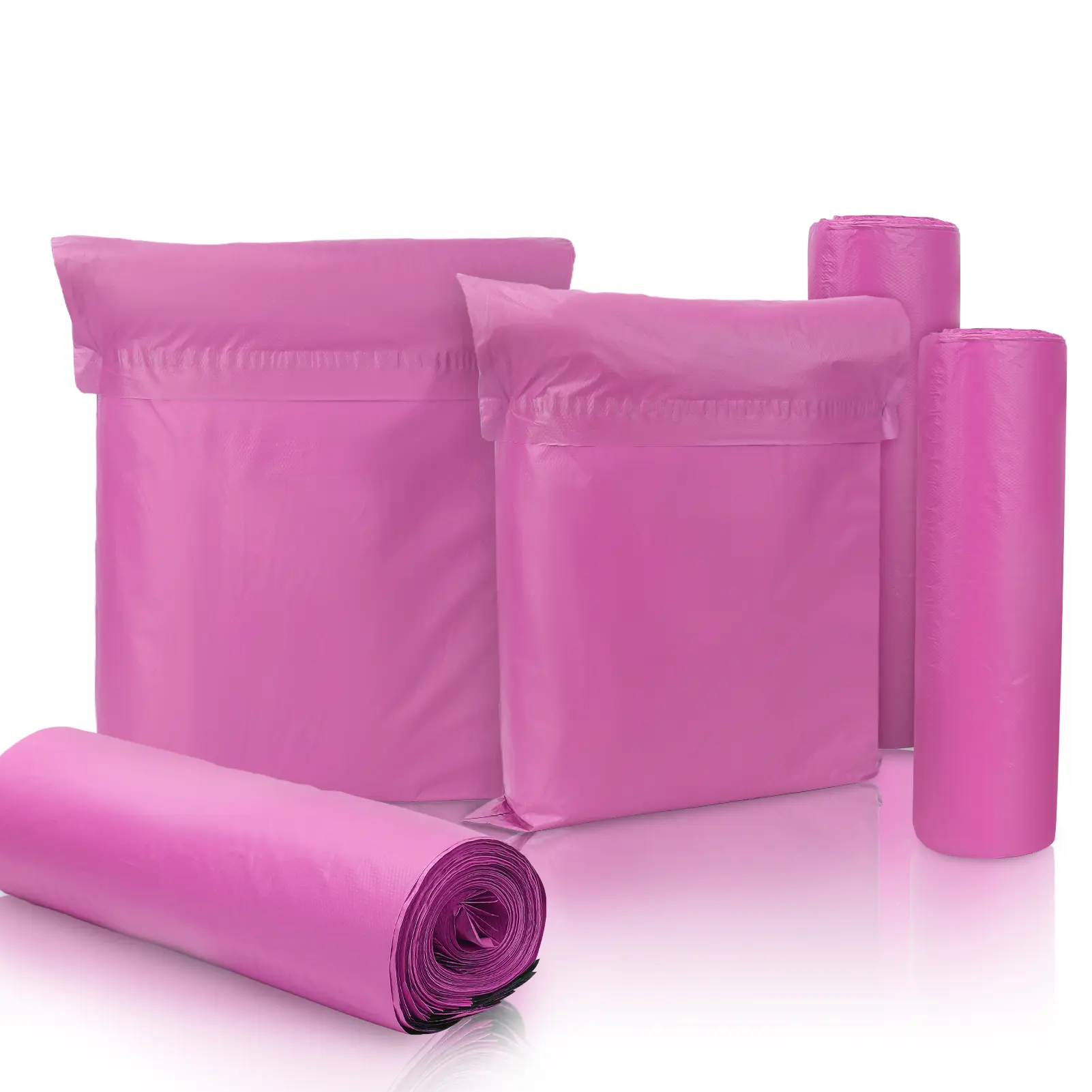 Large Poly Mailers - Strong, Waterproof Self-Adhesive Shipping Bags for Clothing, Small Business | Tear-Proof Haze Poly Mailing Envelopes, Plastic Envelopes, Shipping Supplies