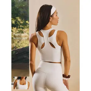 GLOWMODE FeatherFit™ Double-Strap Sports Bra Low Impact Yoga Daily