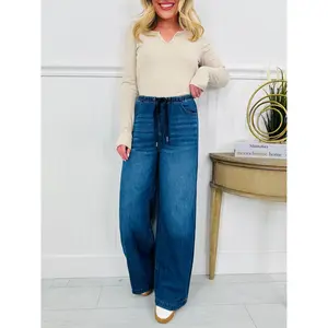 Judy Blue Light As A Featherweight Palazzo Jeans