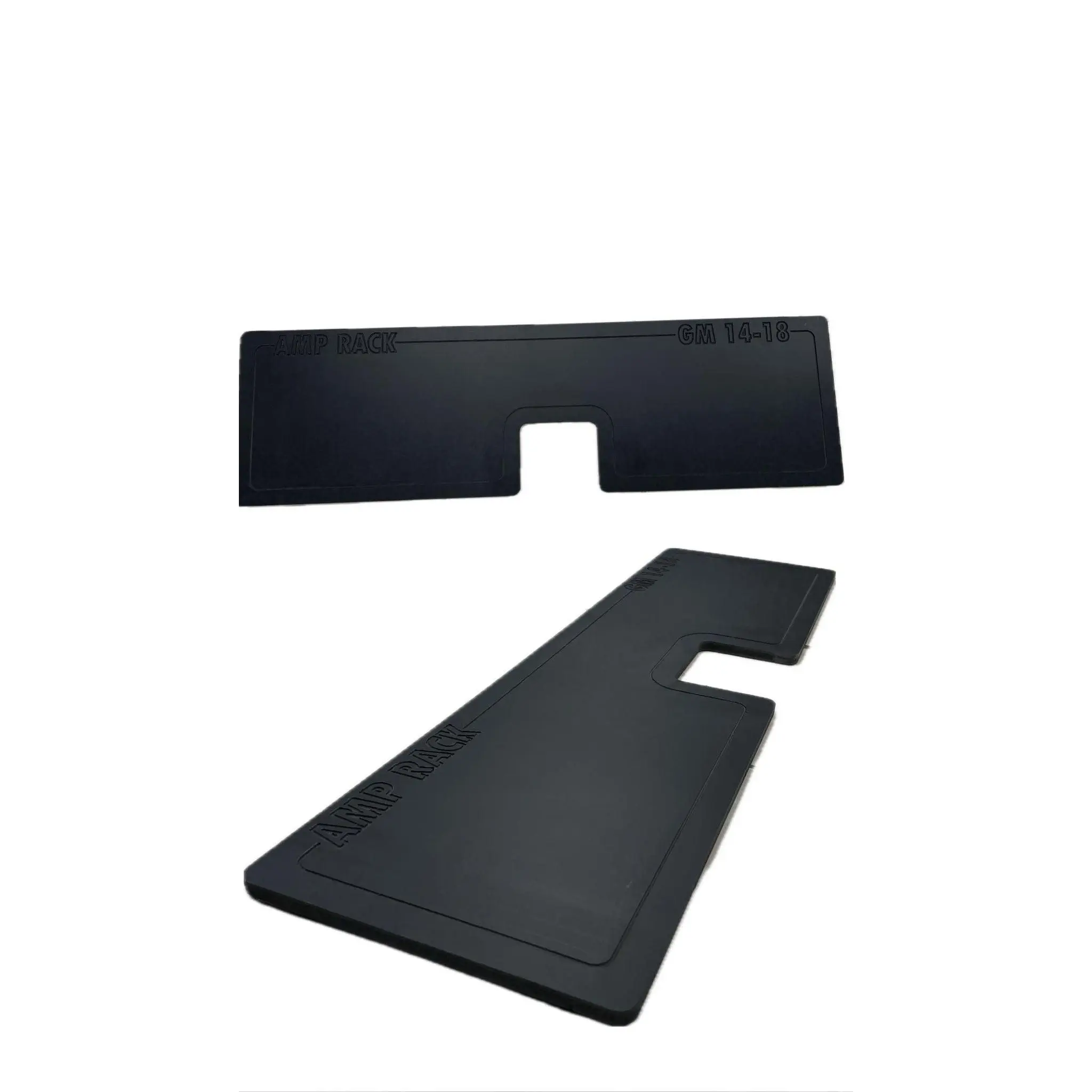 AMP RACK for 07-18 GM Truck Silverado Sierra Custom Made Amplifier Rack with 1/2 Pvc Plastic