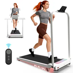 Walking Pad Treadmill, 2.5 HP Under Desk Treadmills, 2 in 1 Foldable Treadmill for Home, Walking Pad with Handle Bar & Remote Control