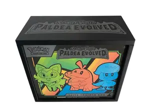 Paldea Evolved ETB Box Protector Case (ETB NOT INCLUDED)