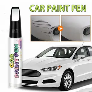 Car Touch Up Paint Pen Pearl White, Black Universal Car Paint Repair Point Paint Pen, Easy Operation, Multiple Colors Available, Car Scratch Repair Magic Pen For Car Scratches