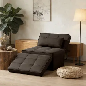 GDY 4 in 1  Folding Sofa Bed, Ottoman Chair Lounge Couch Sleeper Chair Bed, for Modern Living Room, Bedroom lanoke  small fold tatami sofa bed indoor furniture