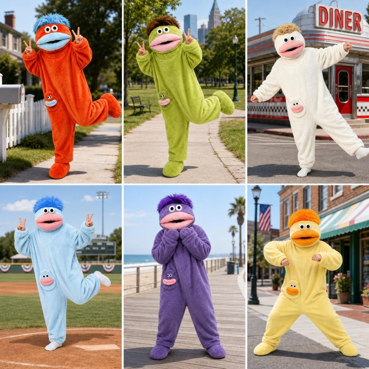 Matching Family Flannel Onesie Pajamas for Kids & Adults, Oversized Wearable Blanket Jumpsuit Soft Plush Cozy Loungewear, TikTok Viral Funny Monster Costume for Halloween Parties, Birthday & Holiday Gifts