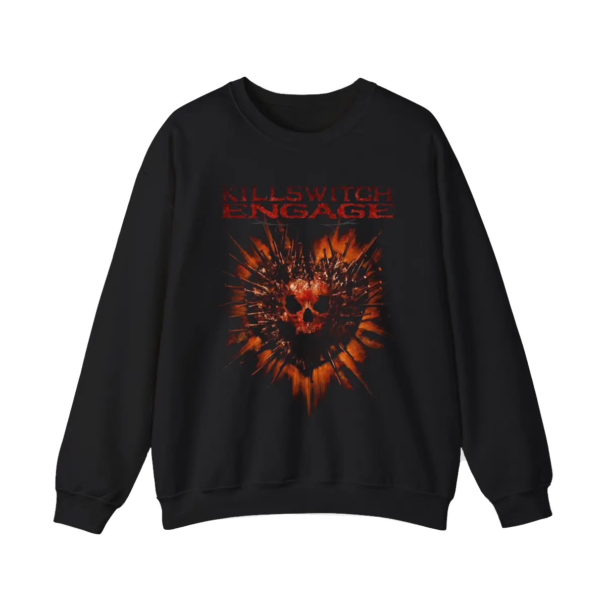 Rare New Killswitch Engage T Shirt Men's Sweatshirt, Gift for Fans Cotton Unisex Men's T-Shirt Classic Top