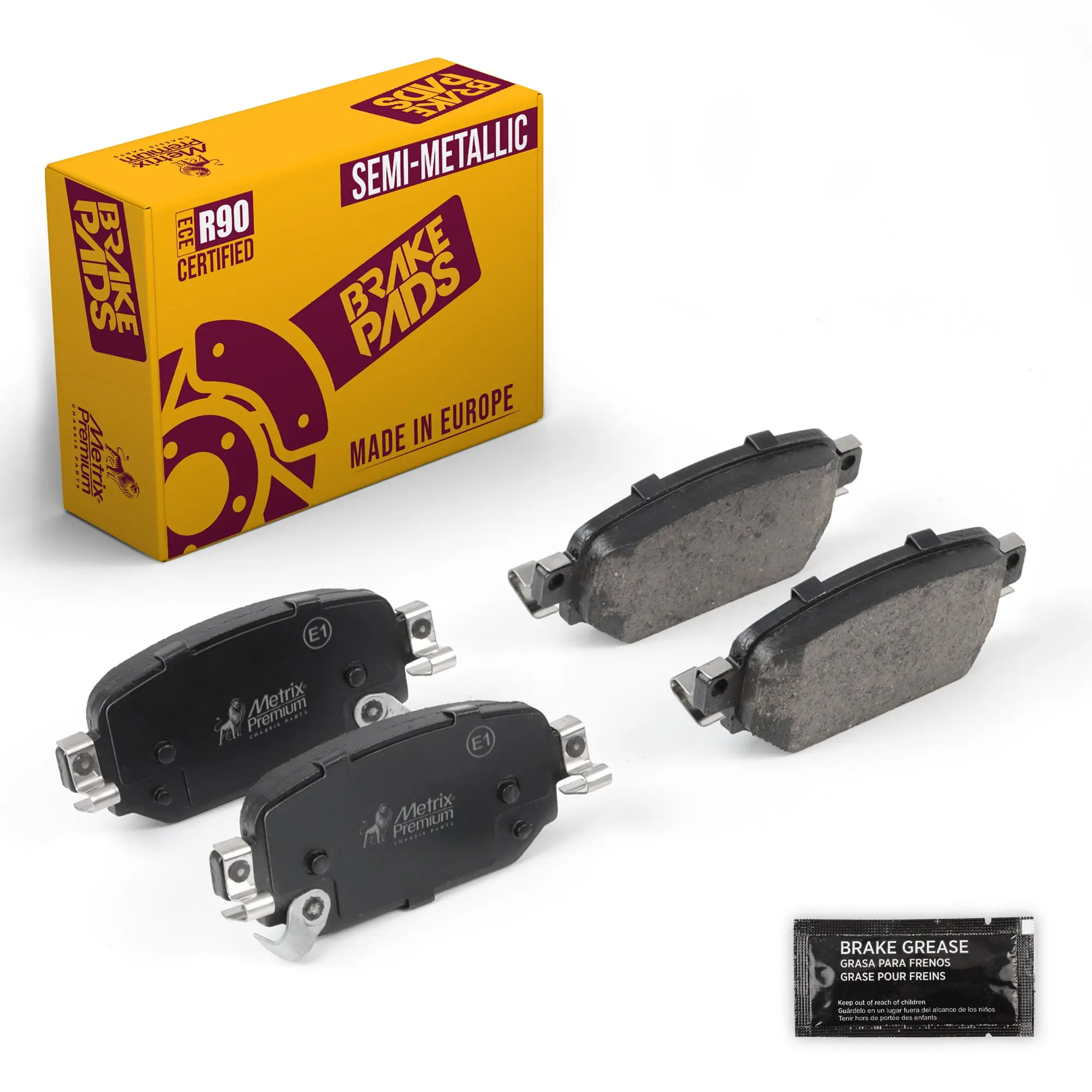Rear Disc Brake Pad Set 94059MS