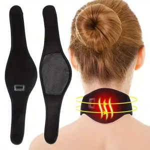 USB Rechargeable Neck Support, 1 Count Multifunctional Neck Warmer for Pain Relief, Portable Neck Heating Pad with Hot Compress for Women & Men, Sports & Outdoor Clothing Accessories