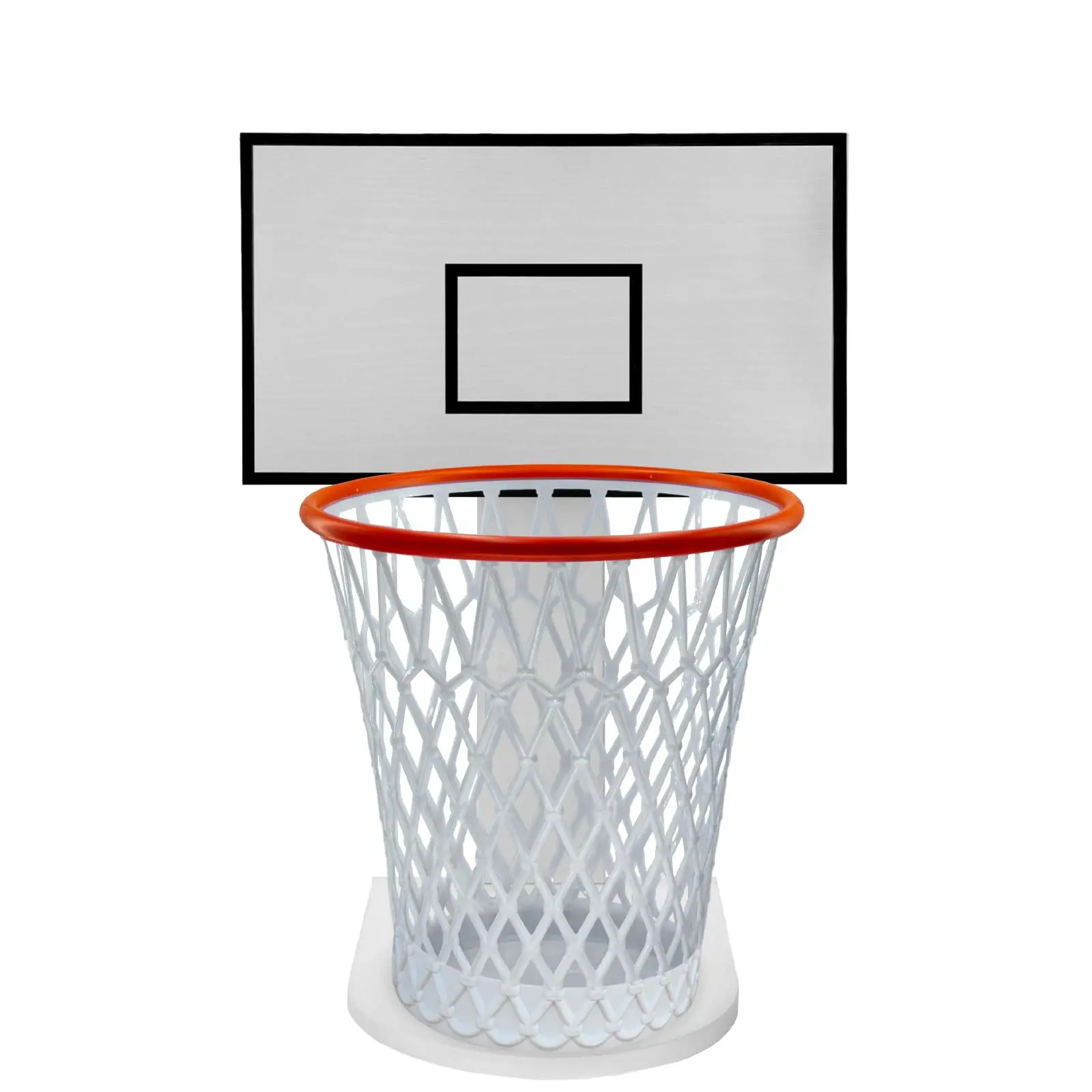 Basketball Trash Can Complete Set(Including 1pc Basketball Garbage Bin)– Fun Indoor Office Basketball Hoop, Perfect Basket ball Mini Hoop Trash Can, Basketball Hoop Trash Can and Unique Birthday Gifts