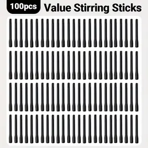 100pcs Tattoo Color Stirring Sticks, Disposable Stirring Sticks for Blender, Tattoo Ink Stirring Sticks, Stirring Tools for Tattoo Artists, Stirring efficiently and preventing sedimentation.