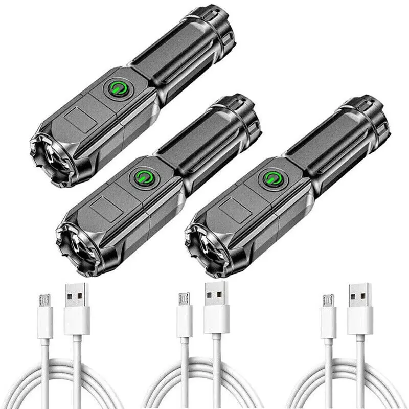 Super Bright 120000lm UV Torch Ultra Violet Flashlight Blacklight Light Lamp LED