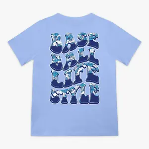 Wave Youth Tee - Cotton Candy Blue