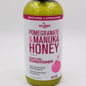 Hair Chemist Sulfate-Free Pomegranate & Manuka Honey Liquid Hair Growth Conditioner - 33 oz, Advanced Moisture Aftercare Hydrating Formula