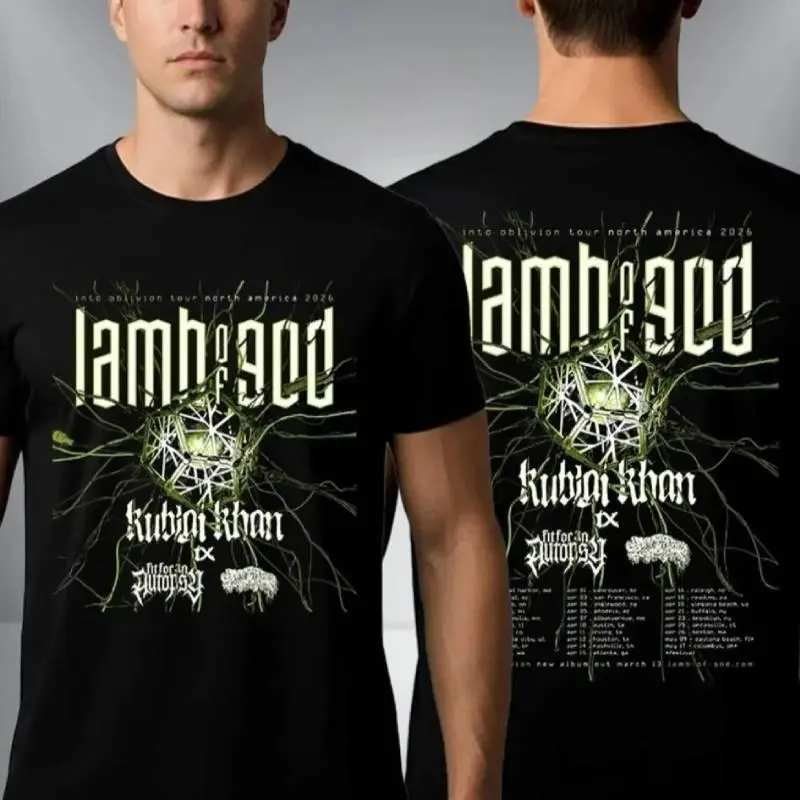 2 Sides Lamb Of God Visual Void Tour Shirt 2026 T-Shirt HGC27714
