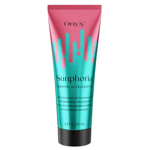 Onyx Sunphoria Tanning Accelerator Lotion for Radiant, Smooth Tan | Indoor & Outdoor | 8.5 fl oz