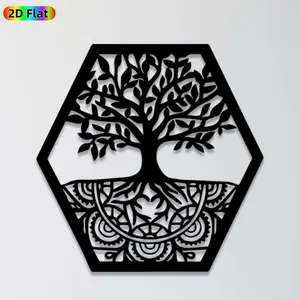 1pc Tree of Life Metal Wall Art, Intricate Tree of Life Statue Mural, Ideal Gift for New Year, Easter, Nature Decor Enthusiasts,  Wall Sculptures, Perfect for Garden Fence & Living Room Wall, Charming Year-Round Outdoor & Indoor Decor