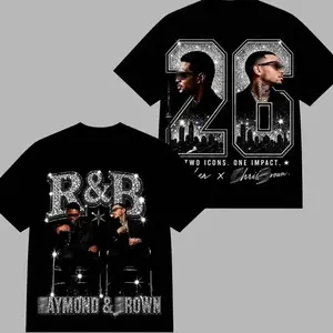 Ch.Brown Usher Raymond The R&B Tour 2026 Unisex Tee