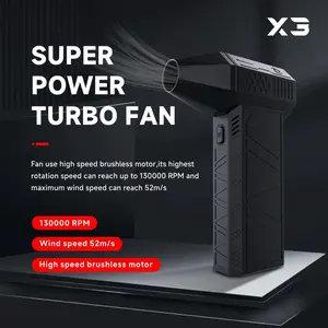 High-Speed Violent Fan / Violent Hair Dryer 130000RPM Brushless Motor Car Vacuum Cleaner Turbo Fan Blower