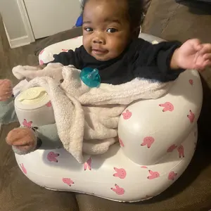Inflatable Baby Chair, 1 Count Cute Cartoon Pattern Inflatable Baby Seat and Sofa Chair, Portable Toddler Chair Baby Furniture for Home #GLOBAL PICKS