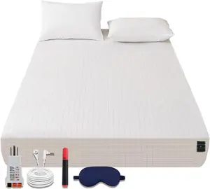 NAGS Grounding Sheets,Grounding Bedding Sheet, Soft Cotton with Pure Silver Fitted Grounded Sheet for Improved Sleep,Pain Relief (Beige, Twin,39 * 75 * 13.5inch)