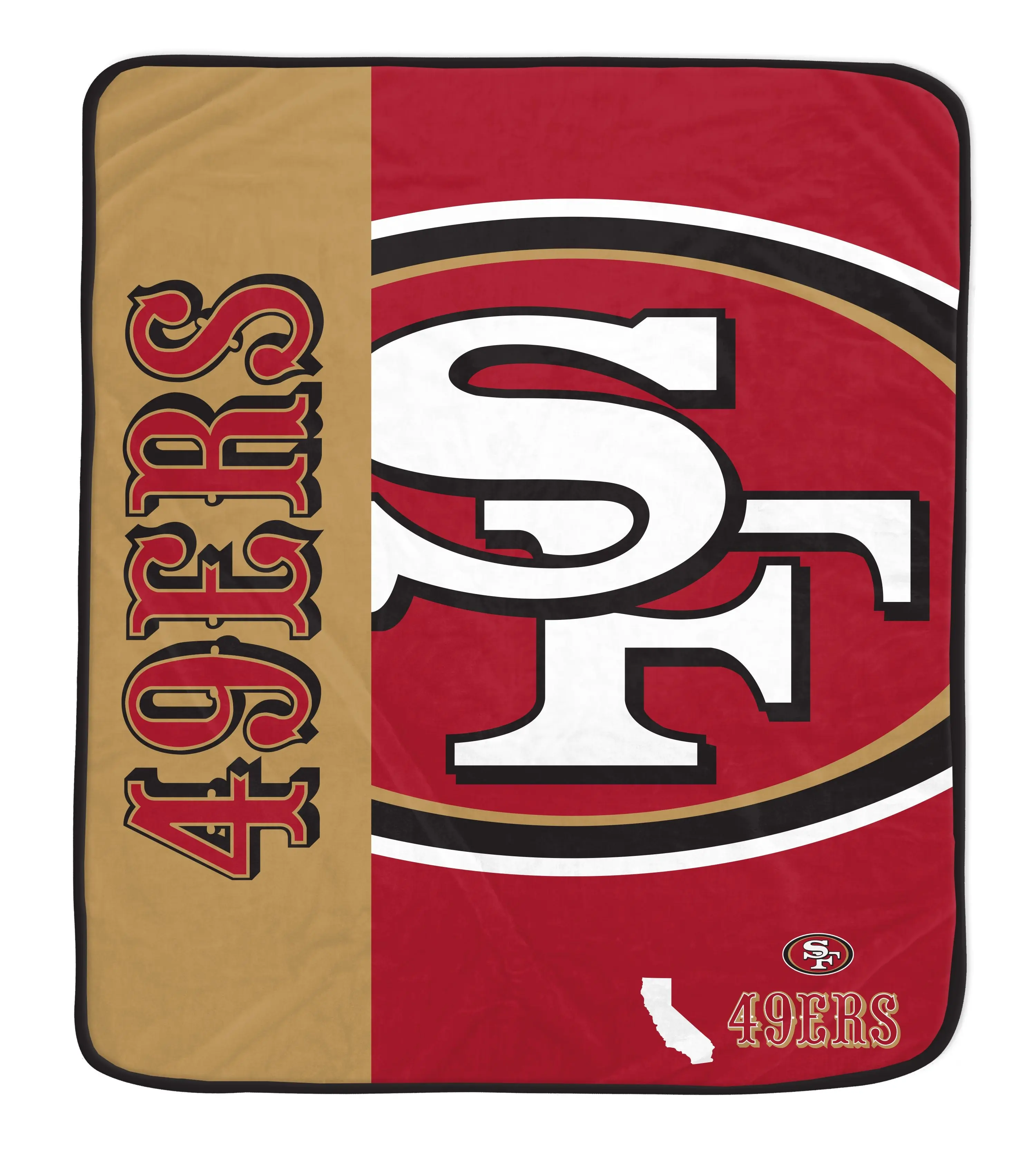 NFL Endzone 50x60 Ultra Soft Tailgate Throw