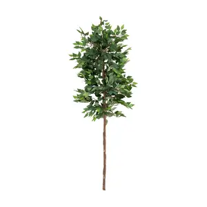 Nearly Natural 6-ft Artificial Ficus Tree (No Pt)