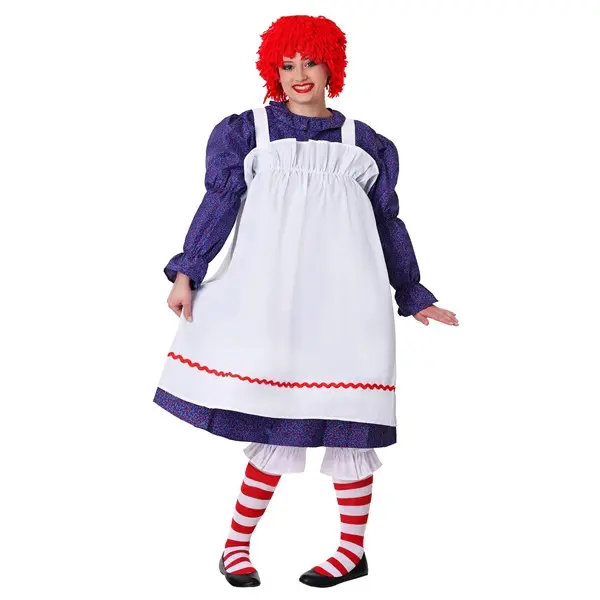 Plus Size Classic Rag Doll Costume